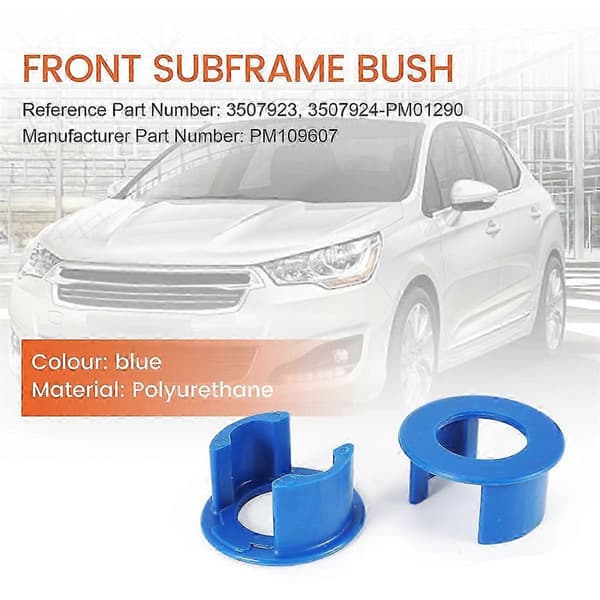 Främre Subframe Bussningsinsats Kit för V70 II XC70 2000-2008 29 Polyurethane