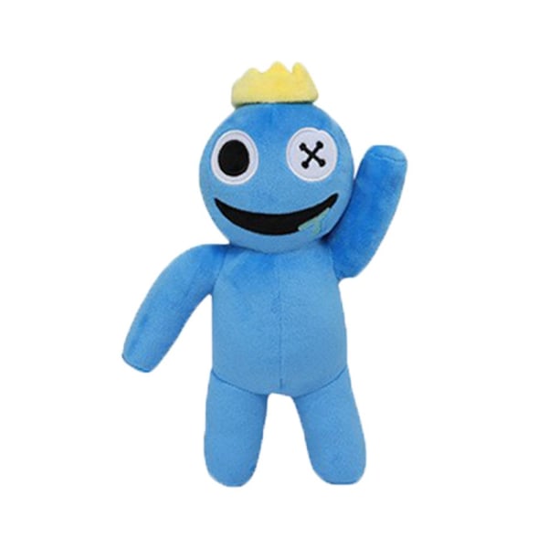 30cm Rainbow Friends Pehmolelu Cartoon Pelihahmo Nukke blue
