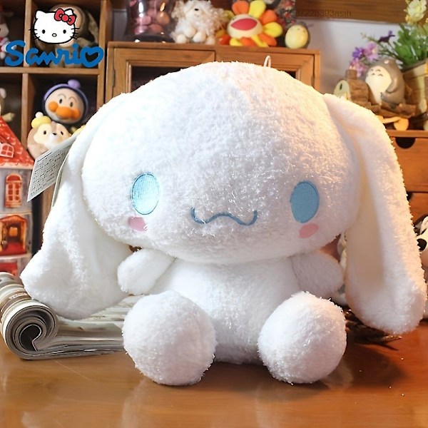 40 cm pehmolelu Cinnamoroll: Täydellinen turvallinen ystävä ja lahja lapsille ja Sanrio-faneille - Parantaa leikkiä ja mukavuutta!