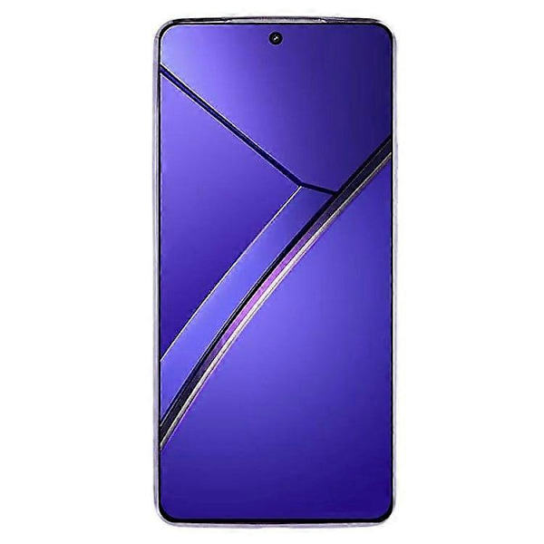 Deksel til Realme Neo7 5G med ringstativ, TPU, blomster, gradient glitter Purple