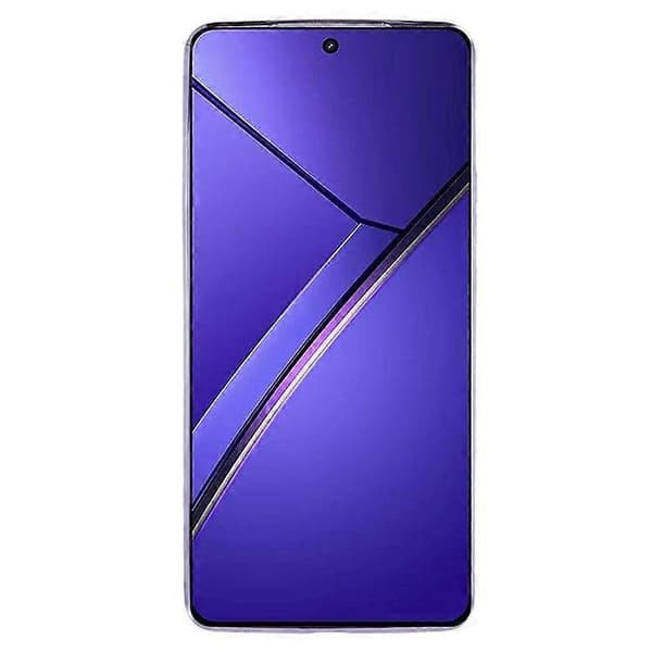 Til Realme Neo7 5G Etui Ring Støtteben TPU Blomster Telefon Cover Gradient Glitter Purple