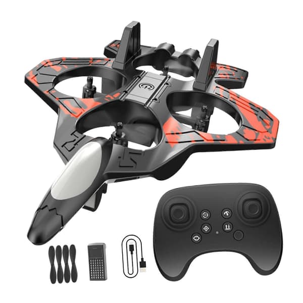 RC-fly til børn Flylegetøj Let at flyve Intelligent svævende RC-svævefly 360° red
