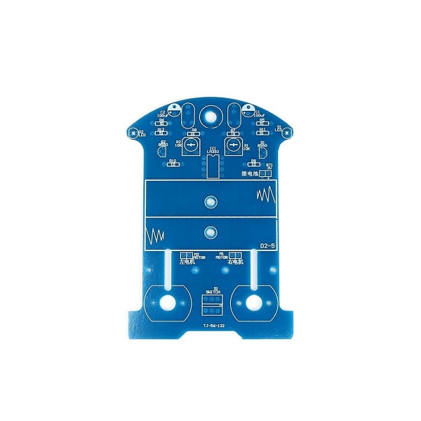 Harjoittele juottamista Oppimiselektroniikkasarja Älyautoprojektisarjat seuraavien Rcar Diy Kit Diy Electin mukaan