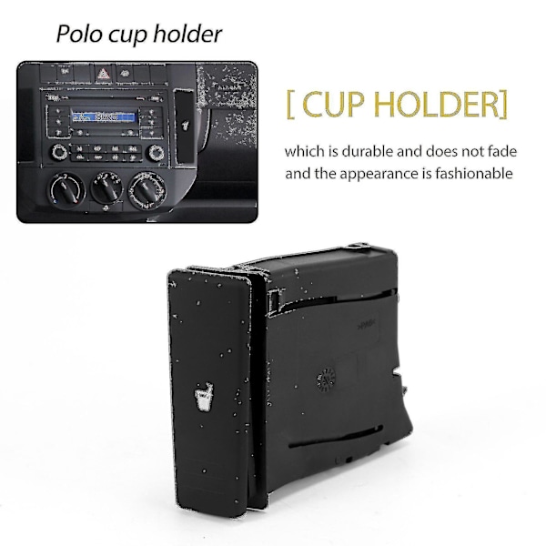 2002-2010 Polo 9n Car Center Konsol kopholder - 6q0 858 602