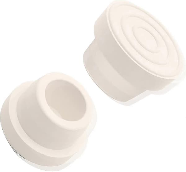 2-pack Poolstege Gummistötfångare, Nedgrävd Poolstegeplugg För Poolstegar, Passar 1,9 tums Poolstege Rör, Pooltillbehör