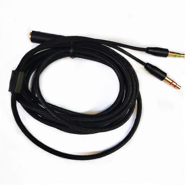 Til Razer øretelefon lydkabel hovedtelefonadapter splitter headset mikrofon til Razer Electra/kraken Pro 7.1 V2/hamme