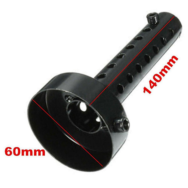 Støydemper Db Killer Motorsykkel Eksosdemper 35mm/42mm/45mm/48mm/ Long Black 60mm