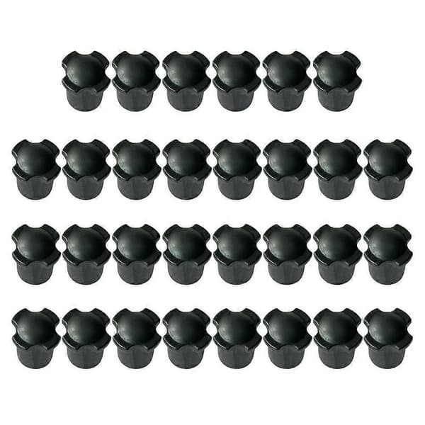 10/30 st Camping Fällstol Benkåpa Gummi Fällbara Bord Benkåpa 30pcs