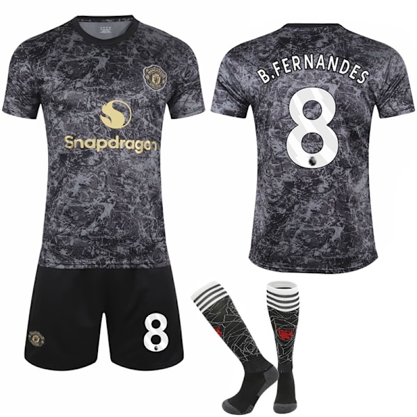 Manchester United Special Edition Barnfotbollströja Nr 8 B.Fernandes (Storlek 24-25) M