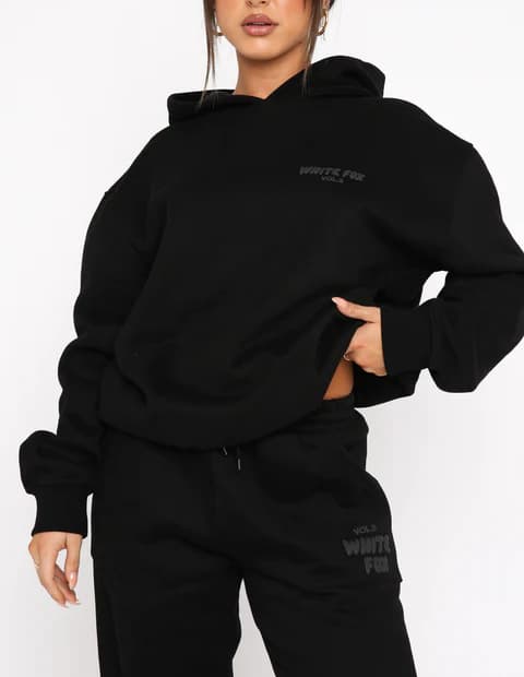 Forår Efterår Vinter Ny Sweatshirt Mode Sports Fox Hættetrøjer Sort 2XL# 2XL# black