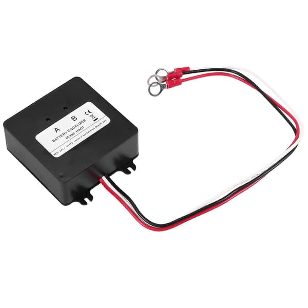HA01 Solar Batterispændingsudligner til 24V Bly-syre Batteribalancer Stabil Batteri Solcelleanlæg svart