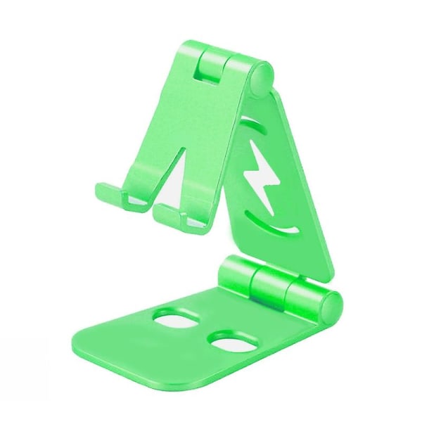 1pc Desk Mobile Phone Holder Plastic Cell Phone Holder For Iphone X Xs green