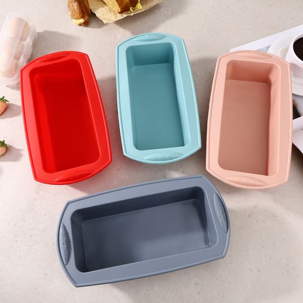 2 st silikonbrödform non-stick silikon bakform-WELLNGS