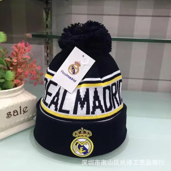 Fodboldklub kasket Real Madrid sort