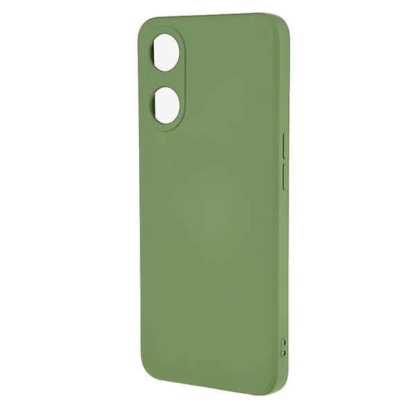 Til Oppo A58 5g Fiberforing Gummibelagt TPU etui Anti-ridse telefoncover Bean Green