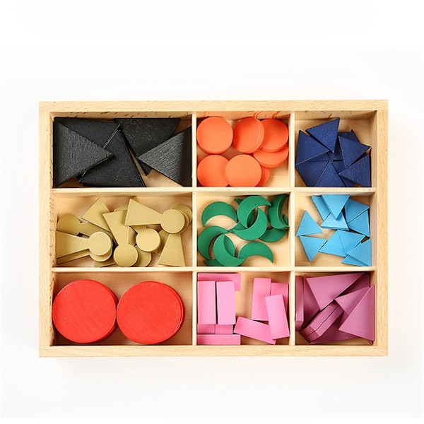 Montessori Wooden Language Toy with Grammar Symbols and Basic Exercises for Nurseries and Preschools with Box