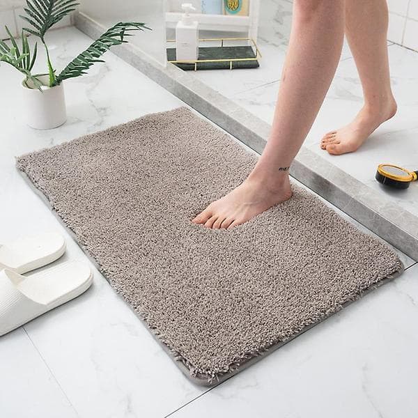 Sklisikker badematte, myk absorberende badematte