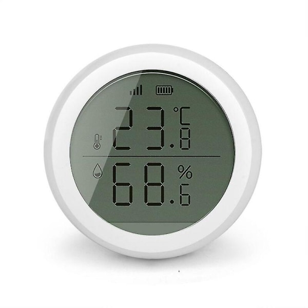 Höstkampanj, digital termometer med utomhussensor, utomhustemperatur och inomhustemperatur med trådlös sensor, 1 st