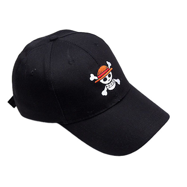 ONE PIECE -aiheinen baseball-lippis miehille ja naisille, anime-kirjailtu, säädettävä snapback-aurinkolippis, urheilu, hip hop