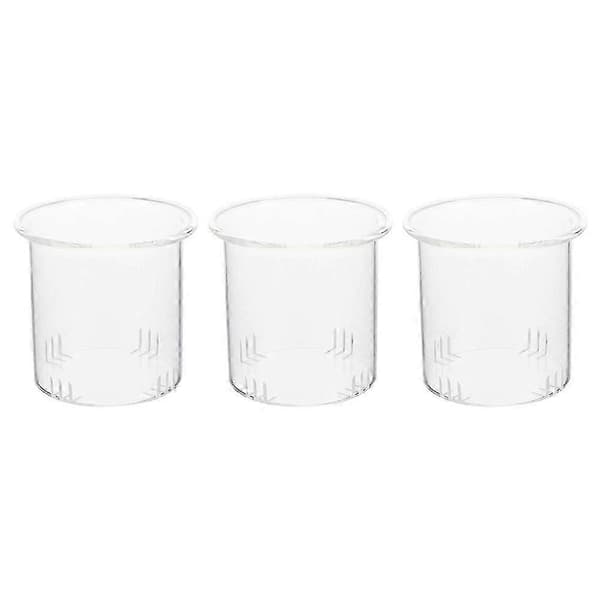 3 stk. glas tekande teinfusere udskiftning tefiltre tefiltreringskopper tekande infuser