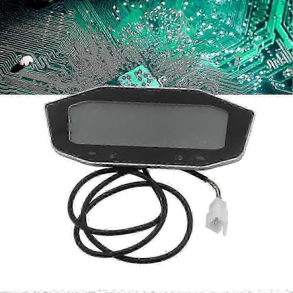 Til Citycoco Speedometer Batteristrøm Display Speedometer Gear LED Display Måler 60V 72V til Cityc Edition 0512