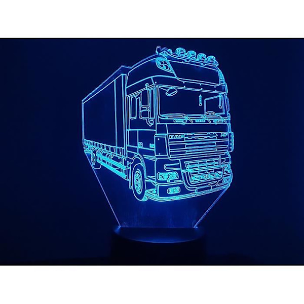 3d lampe. Daf 19t Carrier Truck