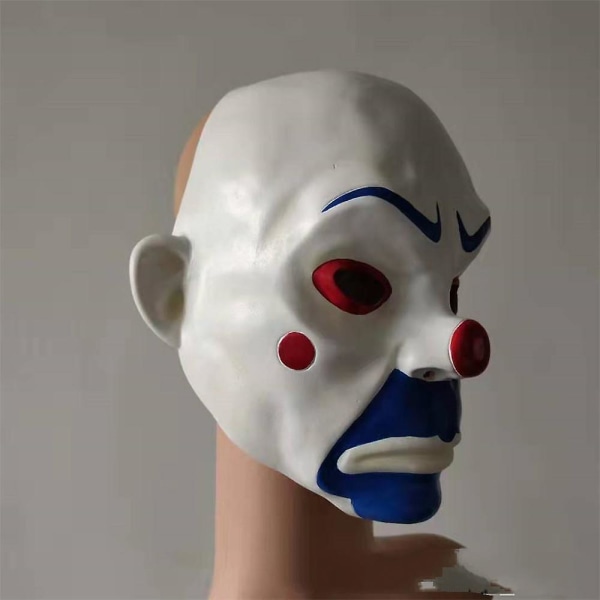 Halloween Horror Mask Uhyggelig kostume Fest Cosplay Klovn Joker Mask Jasona)