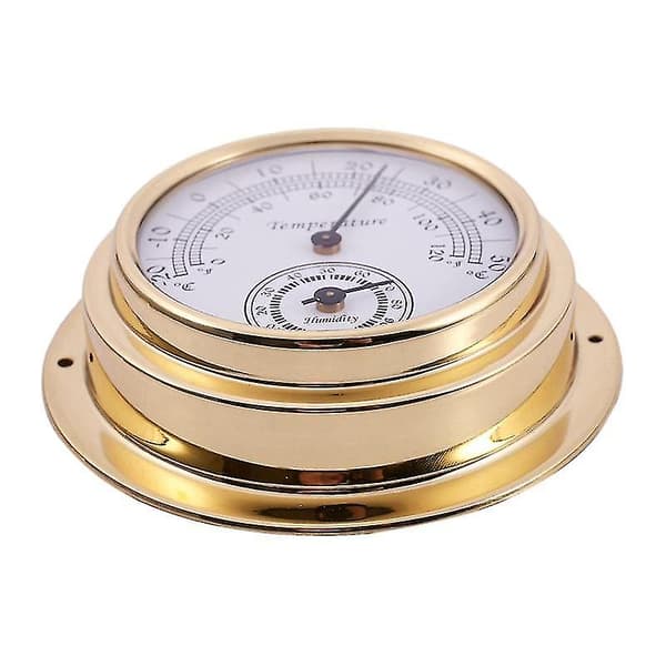 Nyt termometer hygrometer barometer ure ur 2 hele sæt vejrstation meter