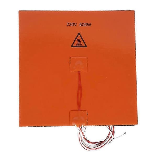 220V 750W silikongummi varmeelement for 3D-skriver seng 200x200x3mm600w