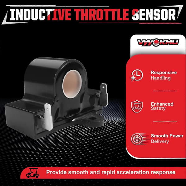 Golfvogn EZGO Induktiv Gaspedalsensor, Golfvogn Gaspedalsensor Passer til EZGO TXT Medalist 1994-UP Elektrisk, EZGO Gaspedalsensor Erstat OEM# 25854G0
