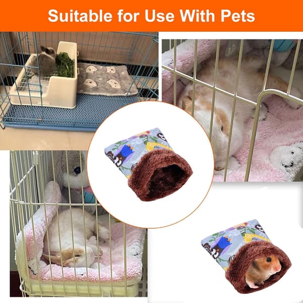 Marsvinseng, 17×20cm Hamster Seng Sovepose, Marsvinsenger