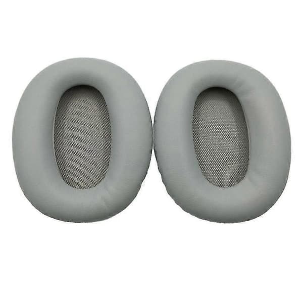 1 par øreputer, myke erstatningsputer for hodetelefoner til Edifier W820BT W828NB Grey