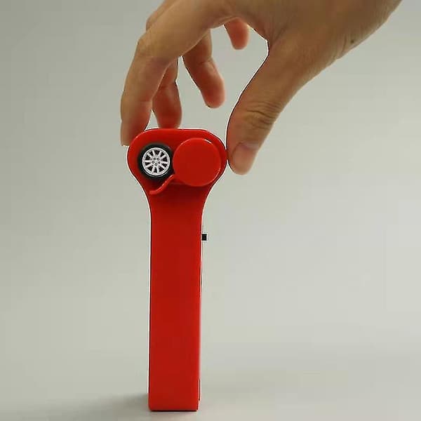 Zipstring Tovspropel Launcher Sjov Elektrisk Snorestyret Legetøj Red