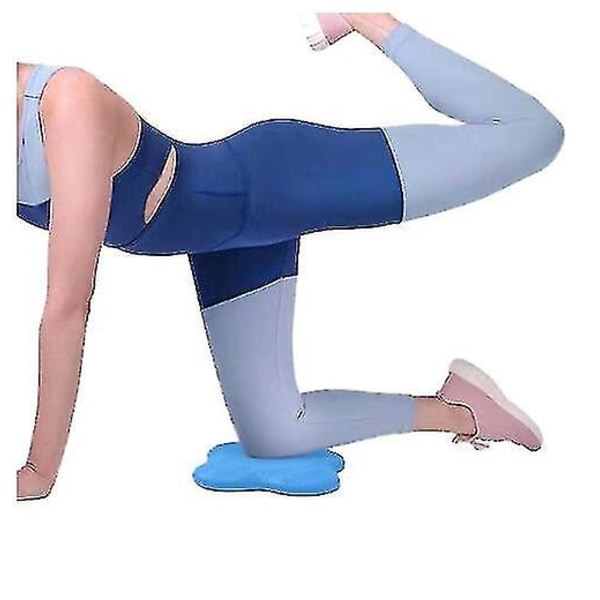 Yogaknäskydd Tryckbeständigt Tjockare Armbågar Händer Handledsstöd Balansstöd Tw Dark Gray