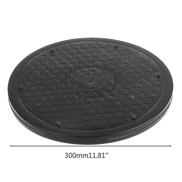 Snurrande displaystativ med hjul 10 inches