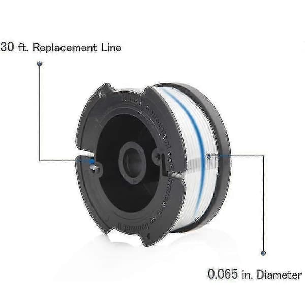 Black+decker A6481 Reflex Trimmer Spole + 6-pakningssnor