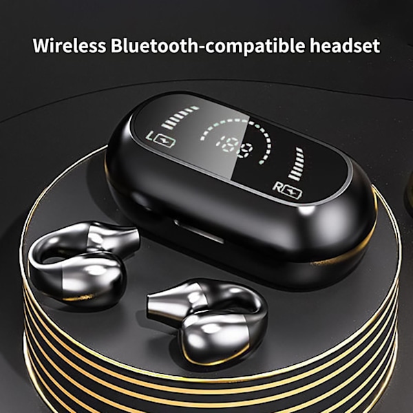 S03 Bluetooth-hörlurar HiFi-ljud Smart brusreducering Trådlösa Bluetooth 5.2 Hörlurar White