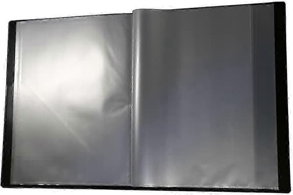 Musikkmappe / Notemappe - For oppbevaring, A4-format, med 40 notelommer