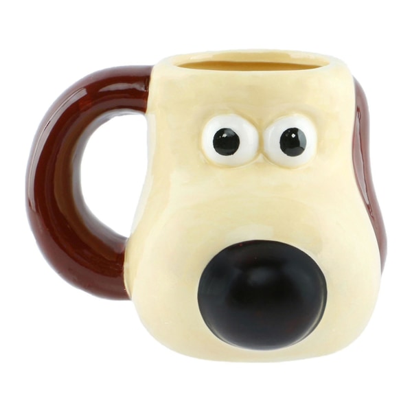 Gromit Cartoon Dog Muki Keraaminen söpö koirakuppi, suuri tilavuus monikäyttöinen muki vesi-kahvimaidolle