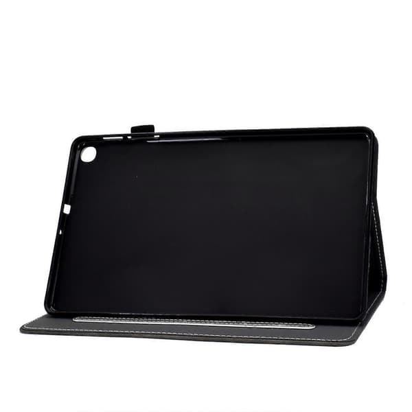 Læder tekstur etui til Samsung Galaxy Tab A7 Lite T220 Grey