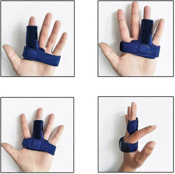 Trigger Finger Splint för pekfinger, långfinger, ringfinger, senavlastning, smärtlindring
