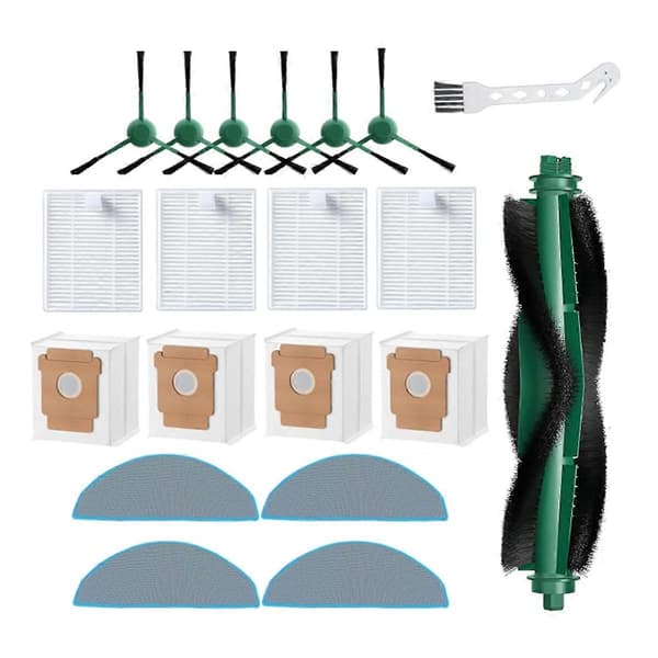 Til 104 Combo/105 Vac/105 Combo/105 Combo+/Q052 Støvsugerdele Hovedsidebørstefiltre Moppedus