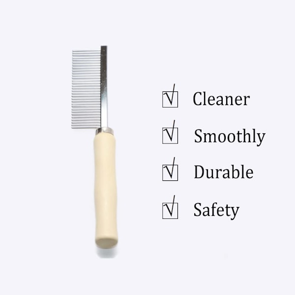 Trekammet kam for hunder og katter Pet Comb