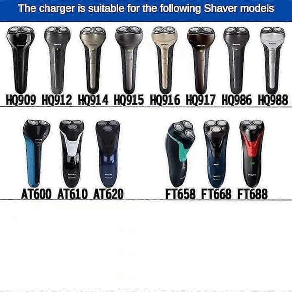 Ny oplader Hq8505 15v oplader til Philips shavere EU-stik