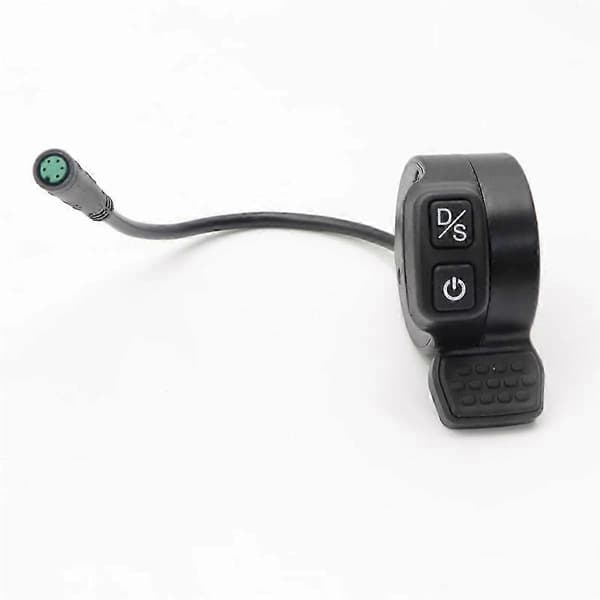 För Kukirin gasreglage för elektrisk G2 Master Scooter Accelerator Power Switch Enkel/Dubbel Drive Switch Svart