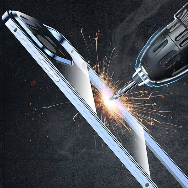 1-pak etui til iPhone 13 Pro Max, 360 graders for- og bagside