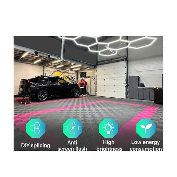 Honeycomb Led DIY Garage Lys Hexagon Led Lampe A