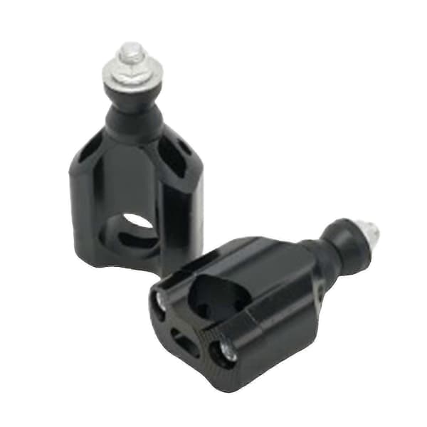28/8\" Styrforhøjer Monteringsklemmer Motorcykel Cykel ATV Sort