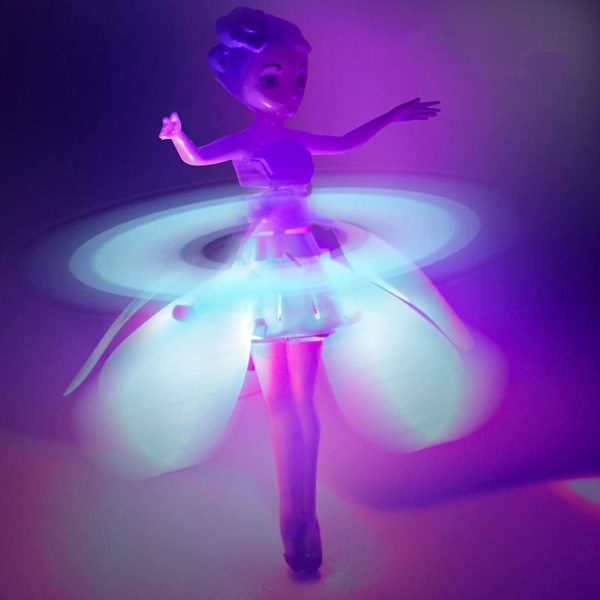 Magic Flying Fairy Princess Doll, Flying Fairy Doll Leksaker för flickor,sky Dancers Flying Pixie Dolls Infraröd induktionskontrollleksak