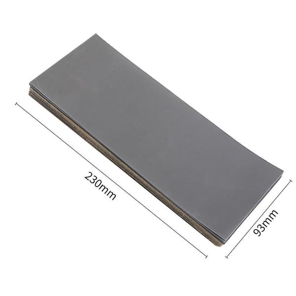90 st våtslippapper 400-3000 mesh multifunktionellt poleringsslippapper